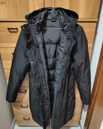 Piumino lungo The North Face donna 4 in 1.