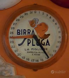 Insegna segnapunti birra spluga