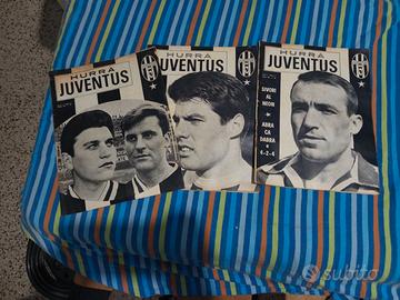 lotto 3 riviste hurrà juventus 1963