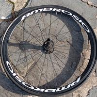 ruota alluminio attacco rapido 