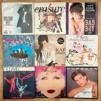 lotto 16 dischi vinile 7 inch