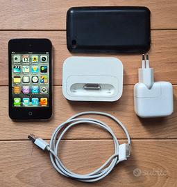 Apple Ipod Touch 4 Silver + base Dock originale
