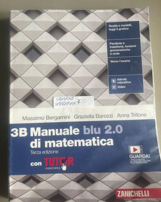 Manuale blu 2.0 di matematica 3B