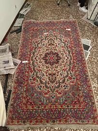 Tappeto persiano kirman in lana