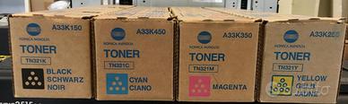 Set Toner per Konica Minolta C224/C364
