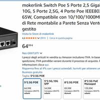 Switch 2,5 Gb MOKERLINK