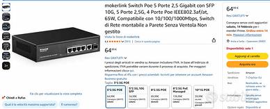 Switch 2,5 Gb MOKERLINK