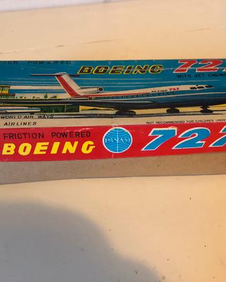 Takatoku Japan TWA Pan Am Boeing 727 Vintage