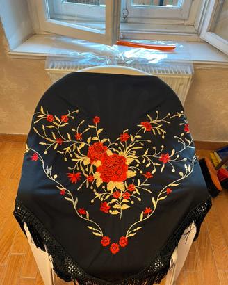 fazzoletto con fiori