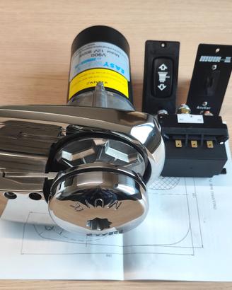 Verricello salpa ancora MUIR V900 W NUOVO GARANZIA