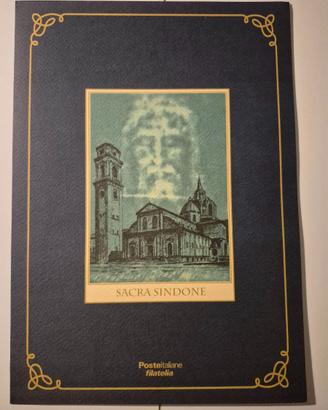2000 ITALIA Folder Filatelico Sacra Sindone