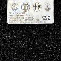 TAPPETI MOQUETTE ORIGINALI MASERATI LEVANTE