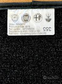 TAPPETI MOQUETTE ORIGINALI MASERATI LEVANTE