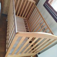 Culla per neonato Azzurra Design – legno naturale