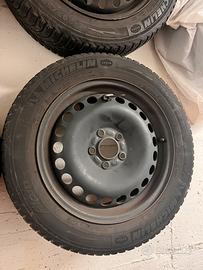 Set 4 Cerchi in ferro 16” 5x108 Ford/Volvo
