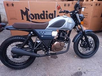 NUOVA SCRAMBLER F.B. Mondial Spartan 125 GRIGIA