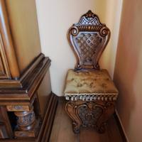 camera da letto in legno di  ciliegio