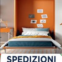 Letto a scomparsa matrimoniale *PROMO ITALIA