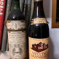 Vini d’epoca 1973 Bardolino e Marchesi di Barolo