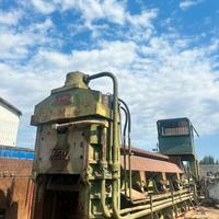 Pressa cesoia idromec 650 L x rottami ferrosi
