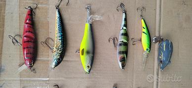 lotto esche artificiali