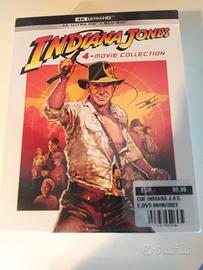 cofanetto Indiana Jones 4k Ultra Hd 4 movie