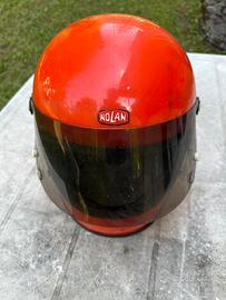Casco Nolan Vintage Originale Anni ’70/’80 Rosso