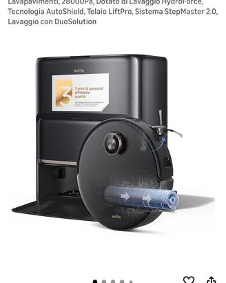 Mova Z60 Ultra Roller Complete Robot Aspirapolvere