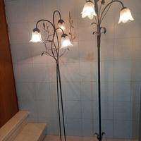 Piantana in ferro battuto