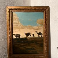 Quadro antico deserto