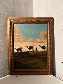 Quadro antico deserto