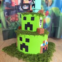 Torta Scenografica Minecraft