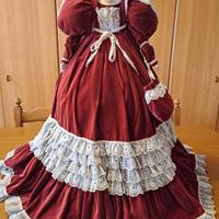 Bambola in porcellana altezza cm. 80