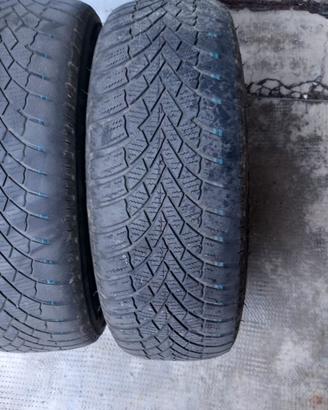 Set 4 cerchi in ferro + gomme Bridgestone
