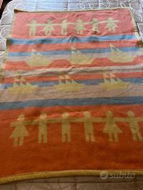 Coperta in pura lana vergine