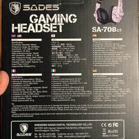 Headset Sades - 708 GT