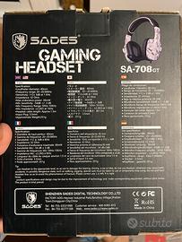 Headset Sades - 708 GT