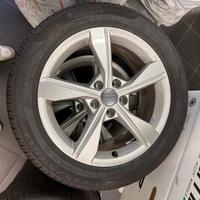 4 GOMME E CERCHI AUDI PIRELLI CINTURATO 225/50 R17