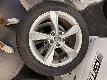 4 GOMME E CERCHI AUDI PIRELLI CINTURATO 225/50 R17