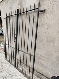 Cancello nuovo in ferro battuto 