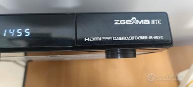 zgemma H7 4K in perfette hard disk 500gb