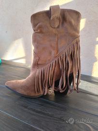 Stivali donna stile texano 