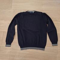 maglione blu bambino