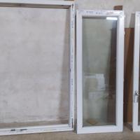 Finestra 2 ante in pvc, bianco