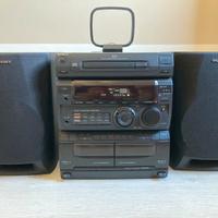 Stereo mini HI-FI Sony doppia cassa