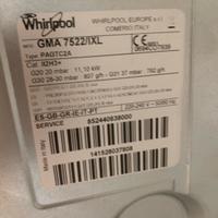 Piano cottura 5 fuochi whirlpool ixelium