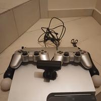 Play Station 3 + 2 joystick + kit move motion