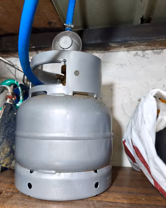 bombola gas e fornelli
