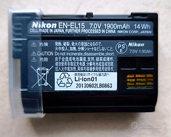 Batteria originale Nikon EN-EL15