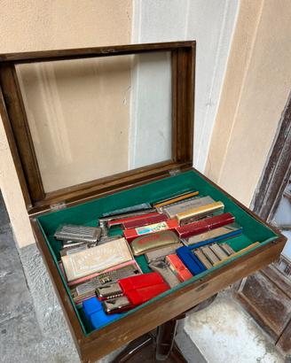 Collezione armoniche vintage in cofanetto